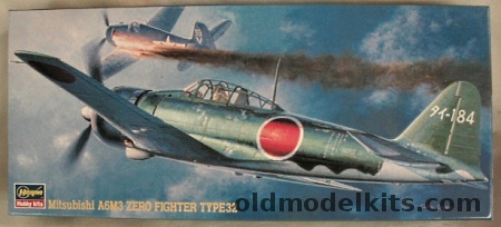 Hasegawa 1/72 Mitsubishi A6M3 Zero Fighter Type 32 - Tainan FG NAP 1/C Takeo Tanimizu / 204 FG / Tainan FG, AP16 plastic model kit